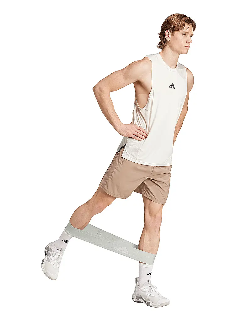 ADIDAS | Herren Fitnessshort Train Essentials  | camel