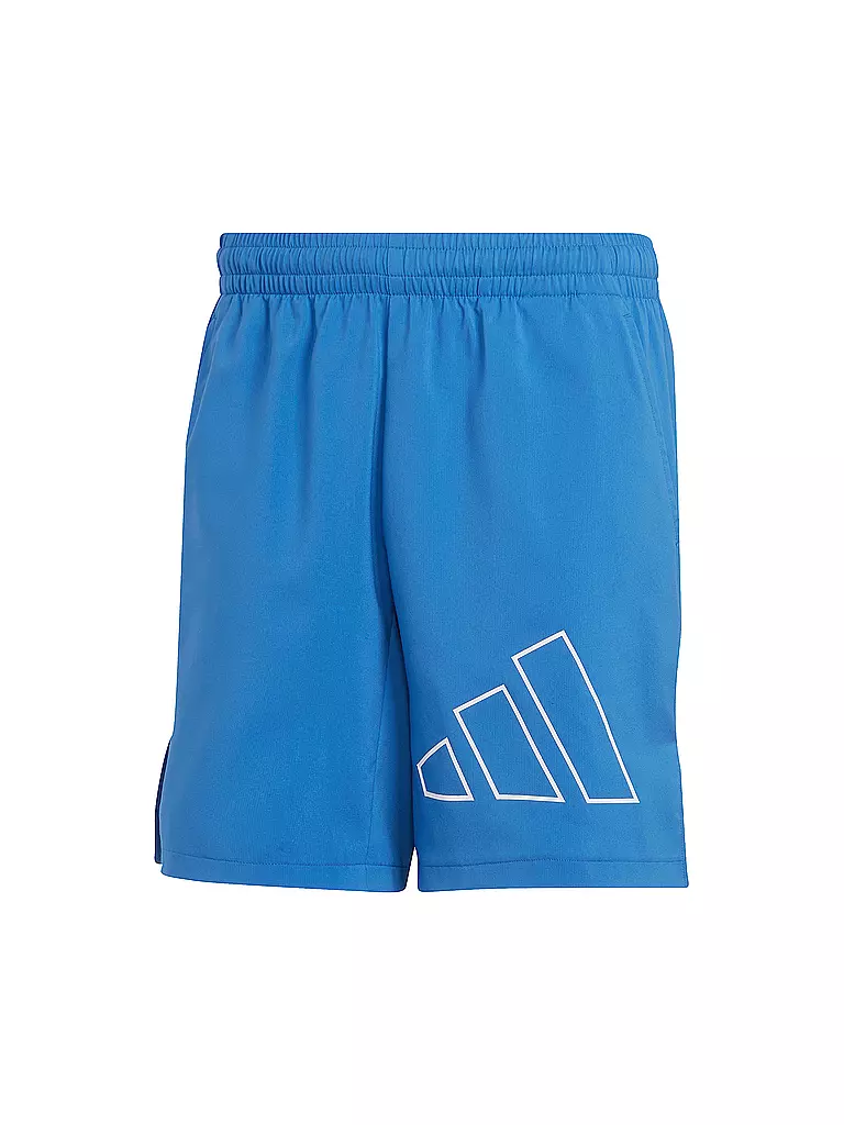 ADIDAS | Herren Fitnessshort Train Icons Big Logo | blau