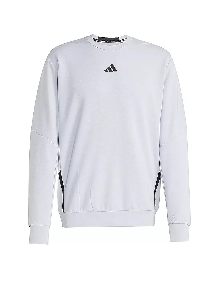 ADIDAS | Herren Fitnesssweater D4T | hellgrau