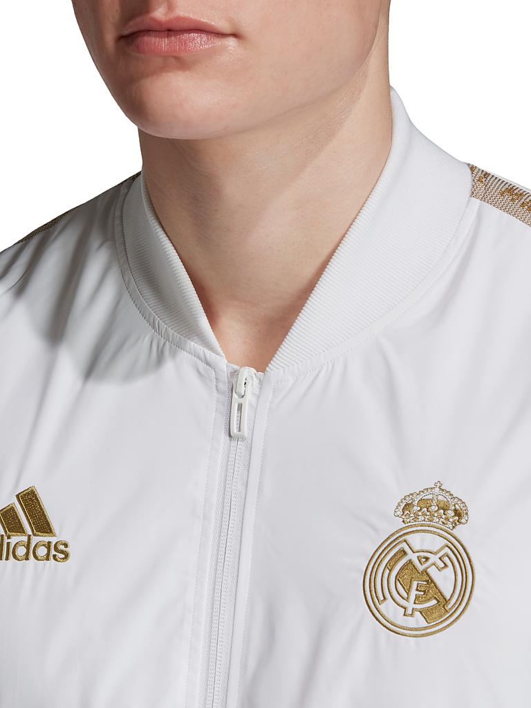 ADIDAS | Herren Fußballjacke Real Madrid | weiß