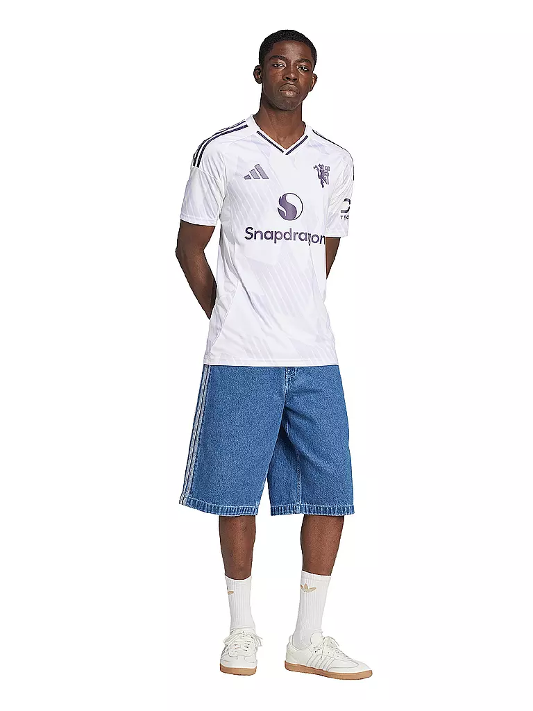 ADIDAS | Herren Fußballtrikot Manchester United 25/26 Auswärts | weiss