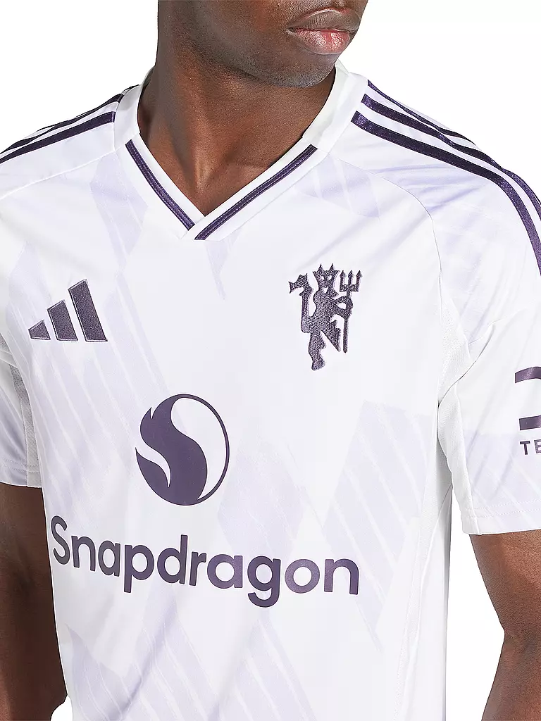 ADIDAS | Herren Fußballtrikot Manchester United 25/26 Auswärts | weiss