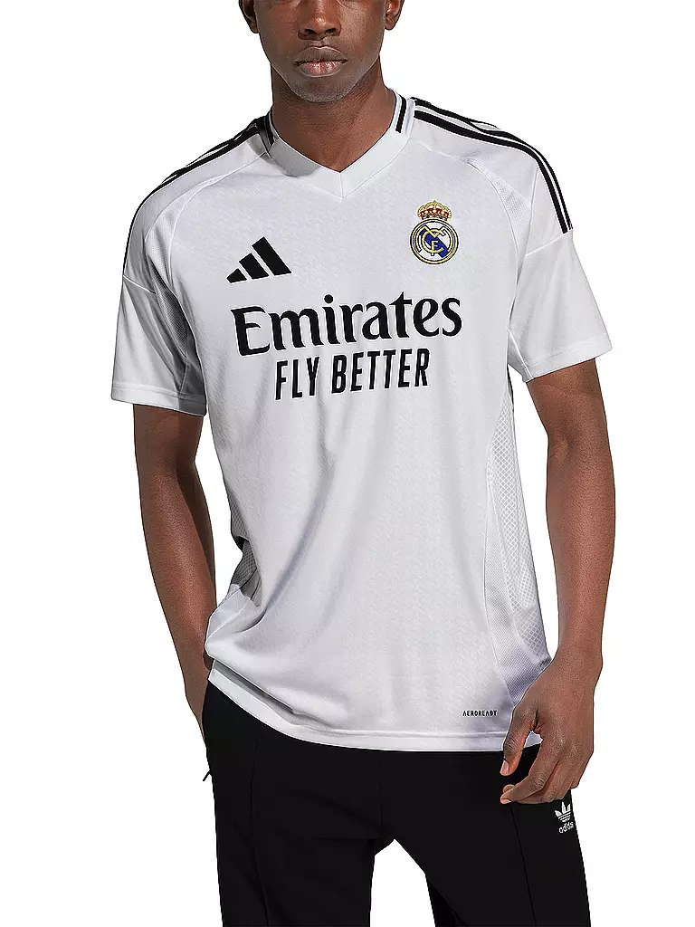 ADIDAS | Herren Fußballtrikot Real Home | weiss