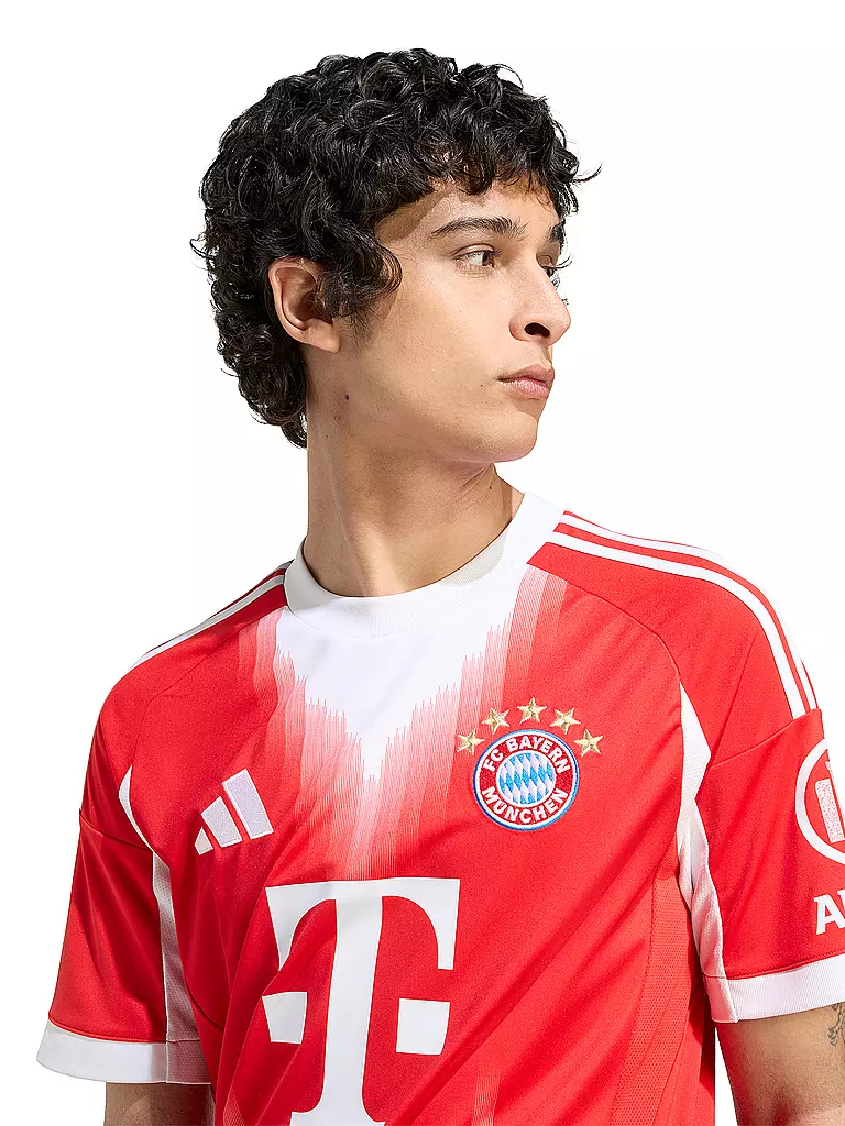 ADIDAS | Herren Fußbaltrikot FC Bayern München 25/26 Heim | rot