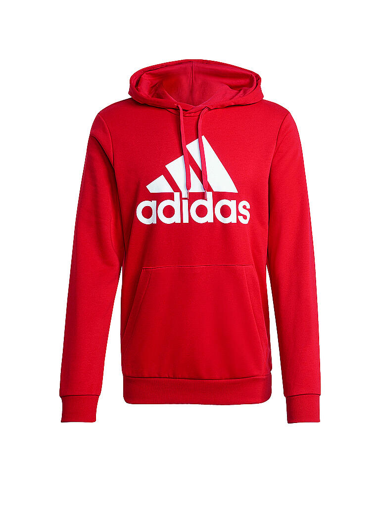 Herren Bekleidung Jacken Freizeitjacken adidas Fleece Essentials Big Logo Sweatshirt in Rot für Herren 