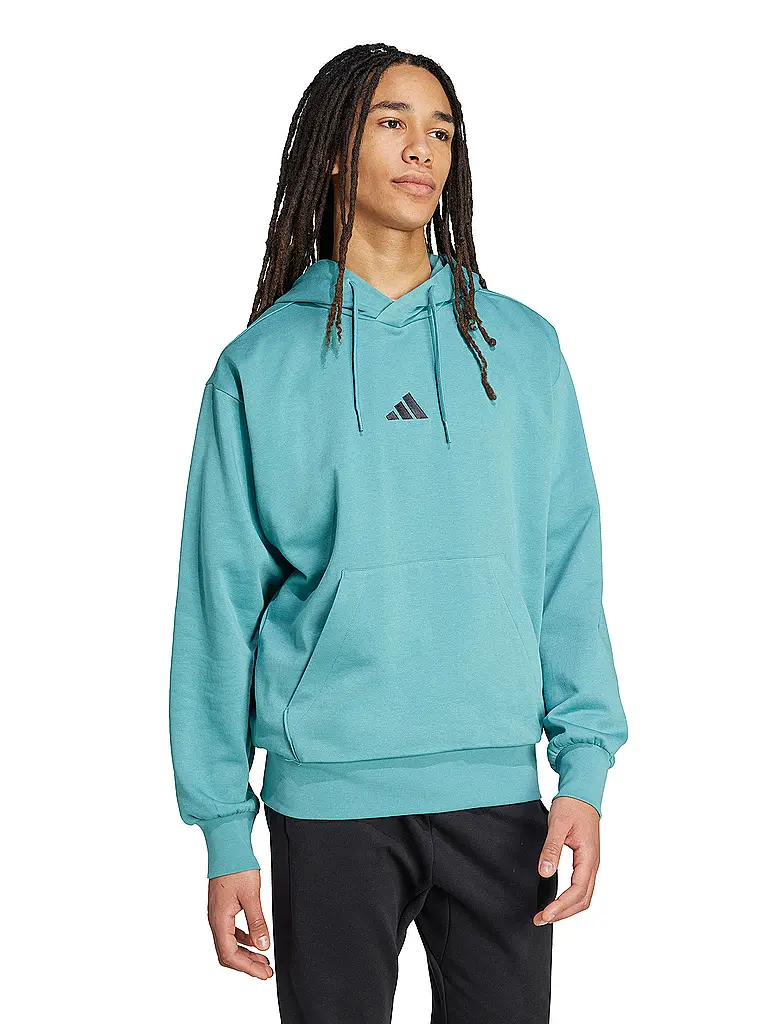 ADIDAS | Herren Hoodie Essentials Feelcozy | petrol