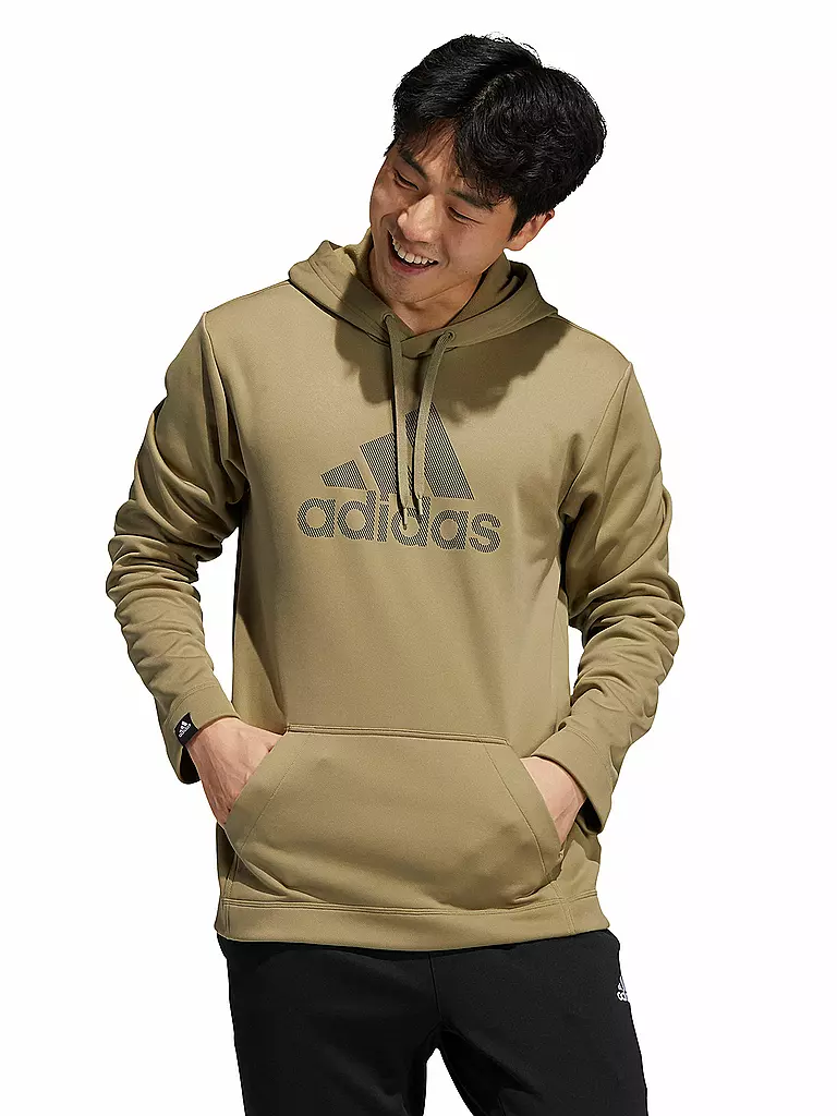 ADIDAS | Herren Hoodie Game and Go | olive