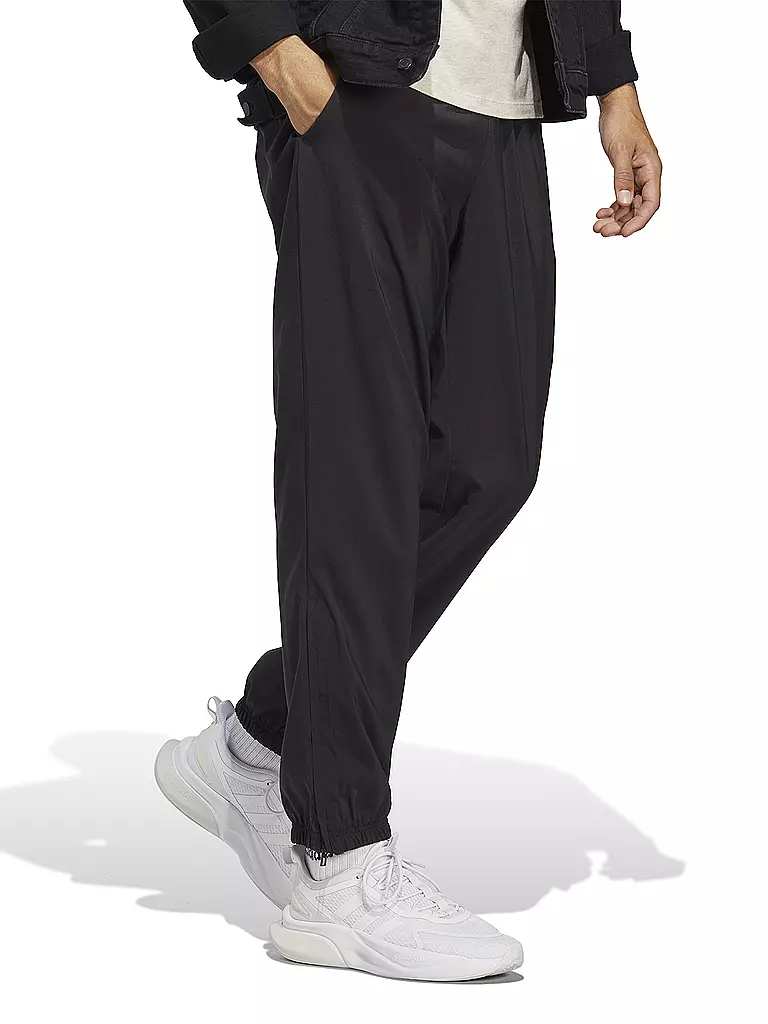 ADIDAS | Herren Jogginghose AEROREADY Essentials Stanford Elastic Cuff Small Logo | schwarz