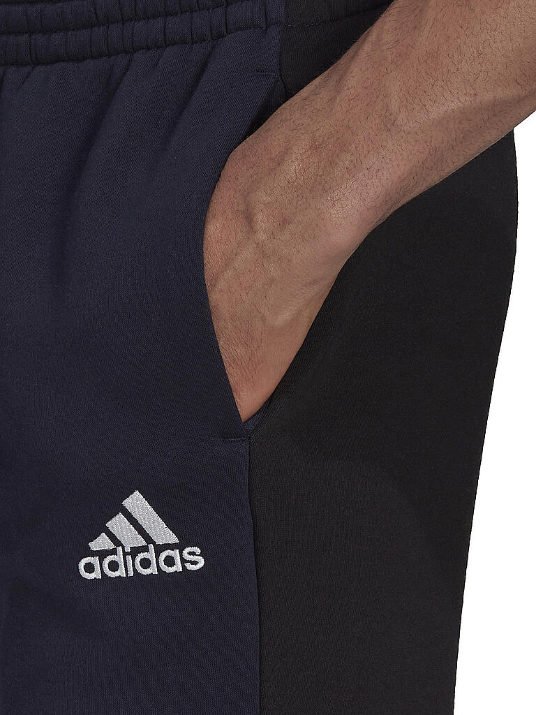 ADIDAS | Herren Jogginghose Essentials Colorblock Fleece | dunkelblau