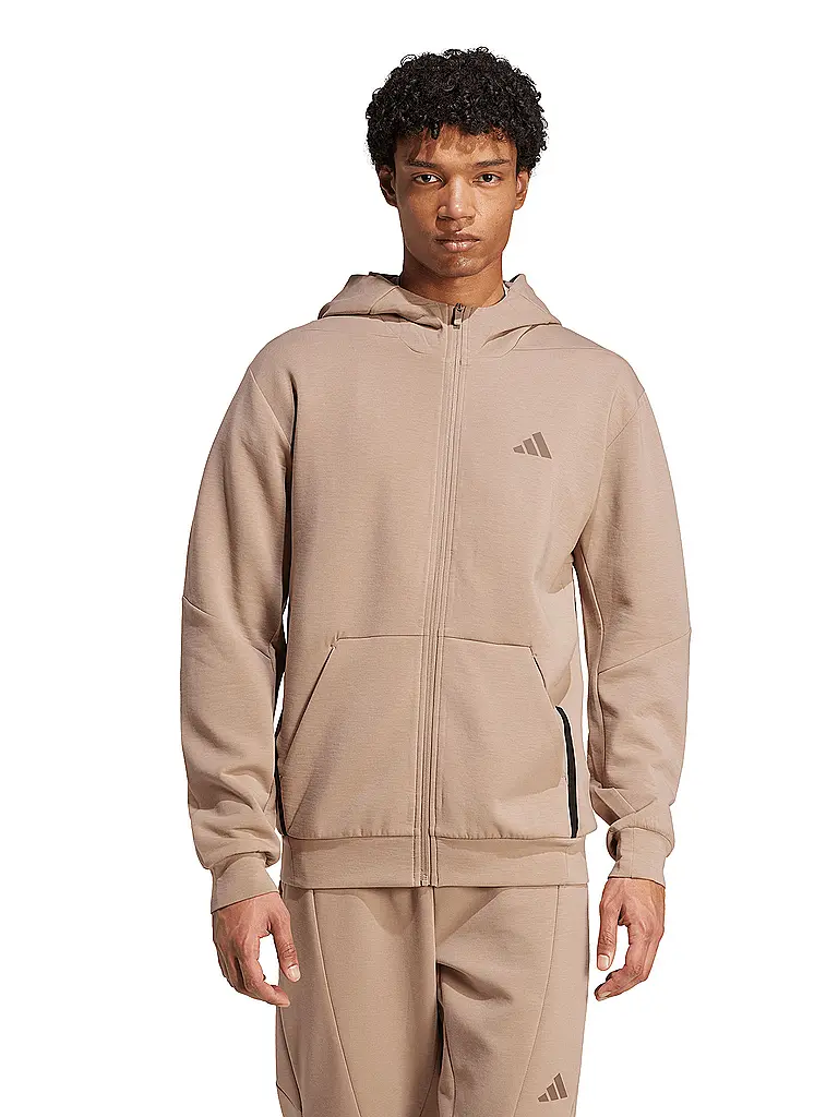 ADIDAS | Herren Kapuzenjacke D4T | camel