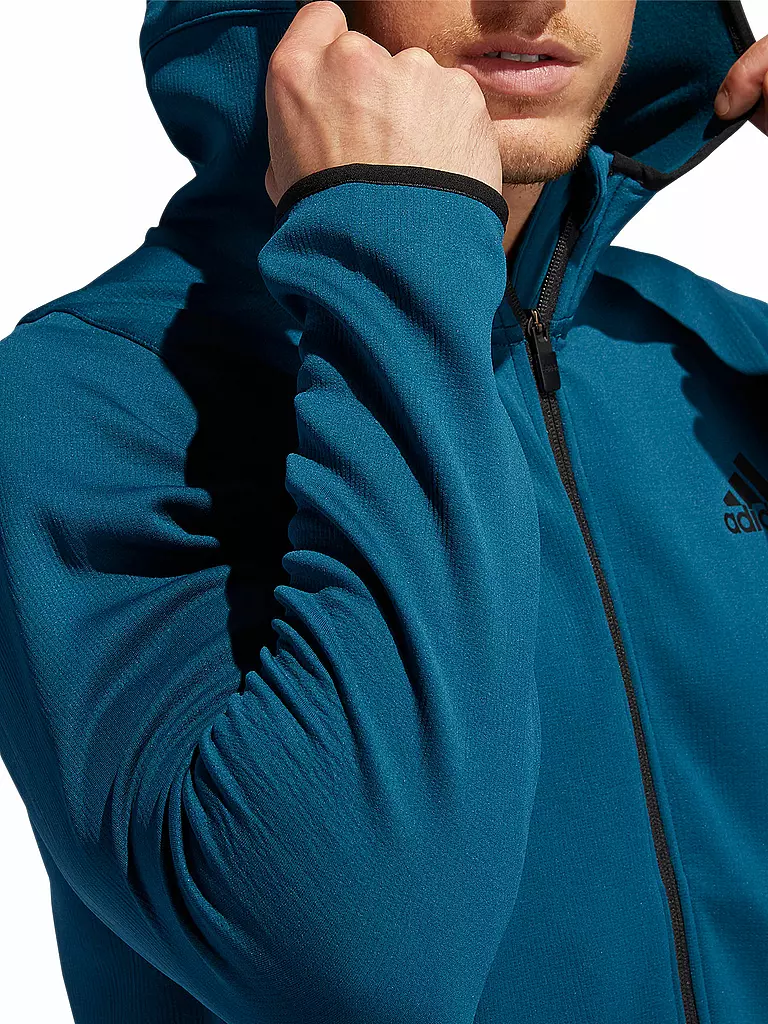 ADIDAS | Herren Kapuzenjacke FreeLift Climawarm | blau