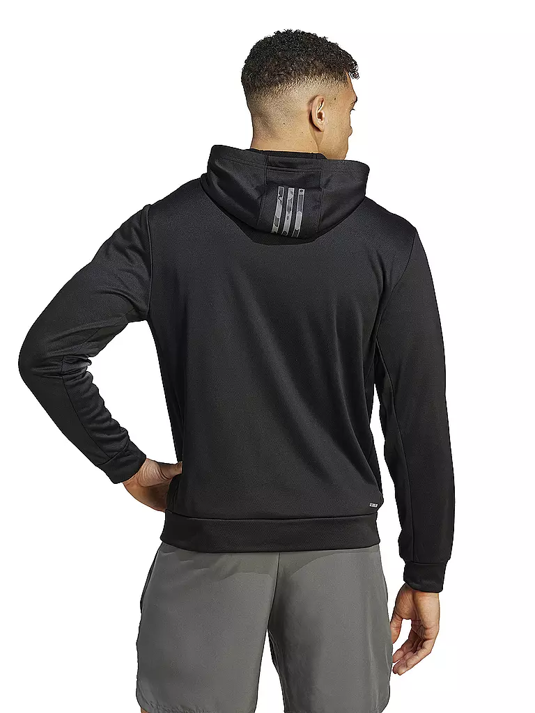 ADIDAS | Herren Kapuzenjacke TR-ES+FZ | schwarz