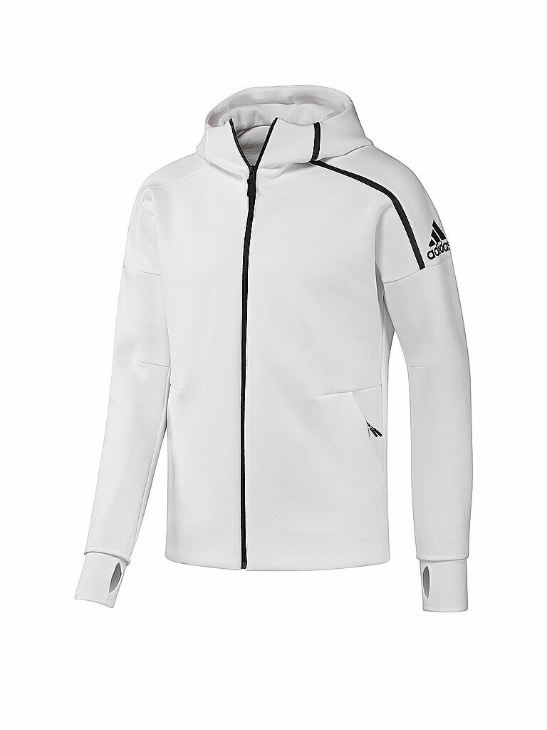 adidas kapuzenjacke weiß