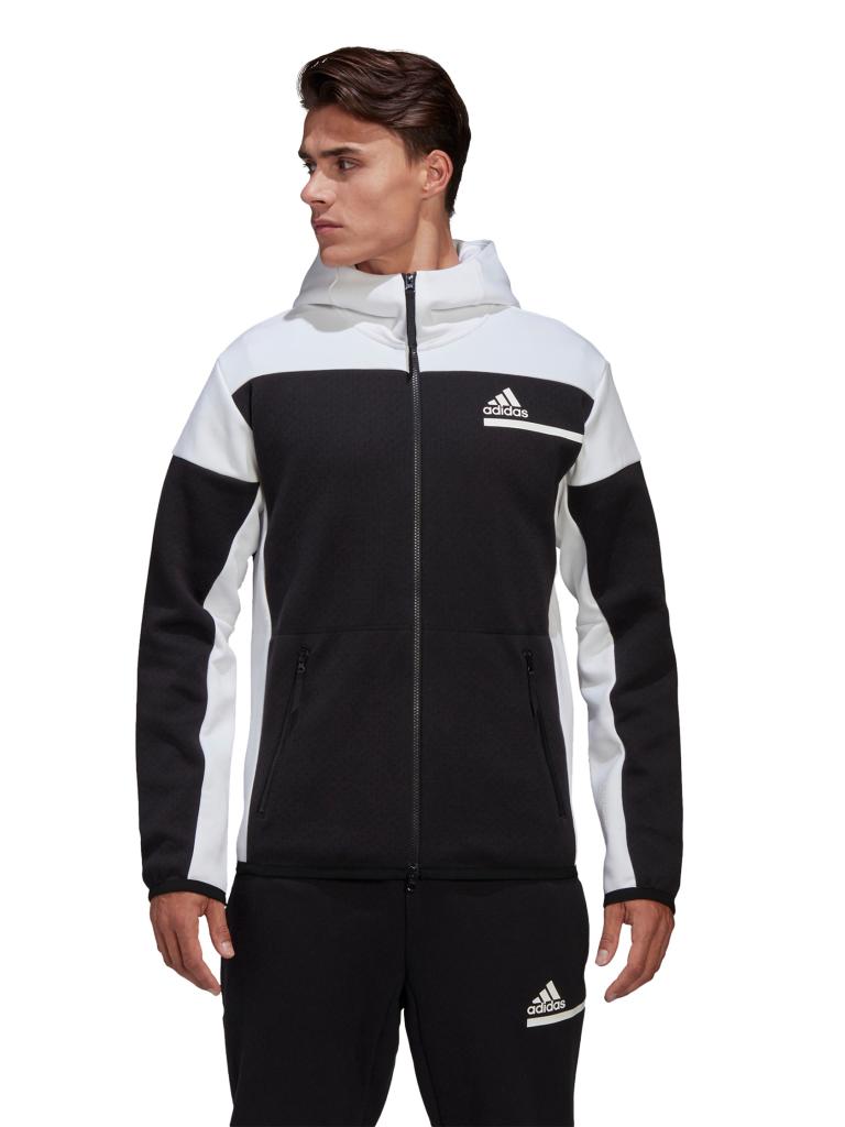 adidas kapuzenjacke herren weiß