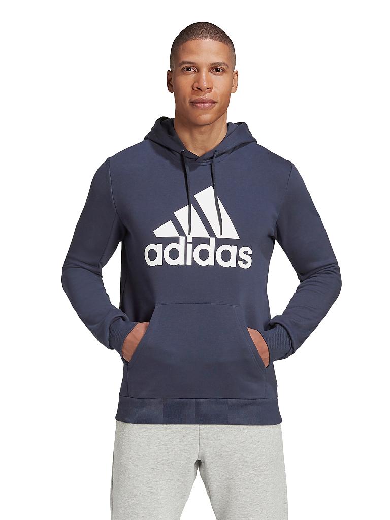 ADIDAS | Herren Kapuzenpullover French Terry Badge of Sport | blau