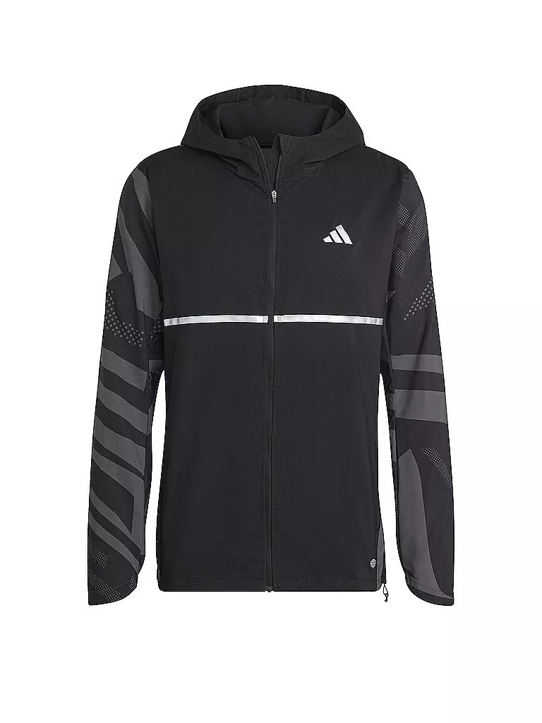 ADIDAS | Herren Laufjacke Own the Run Seasonal | schwarz