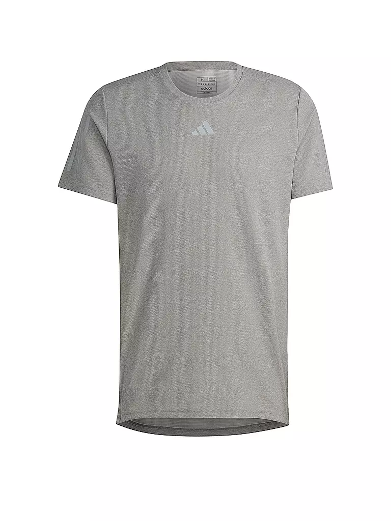 ADIDAS | Herren Laufshirt Own the Run Heather | grau