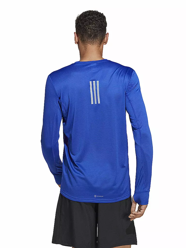 ADIDAS | Herren Laufshirt Own the Run Longsleeve | blau