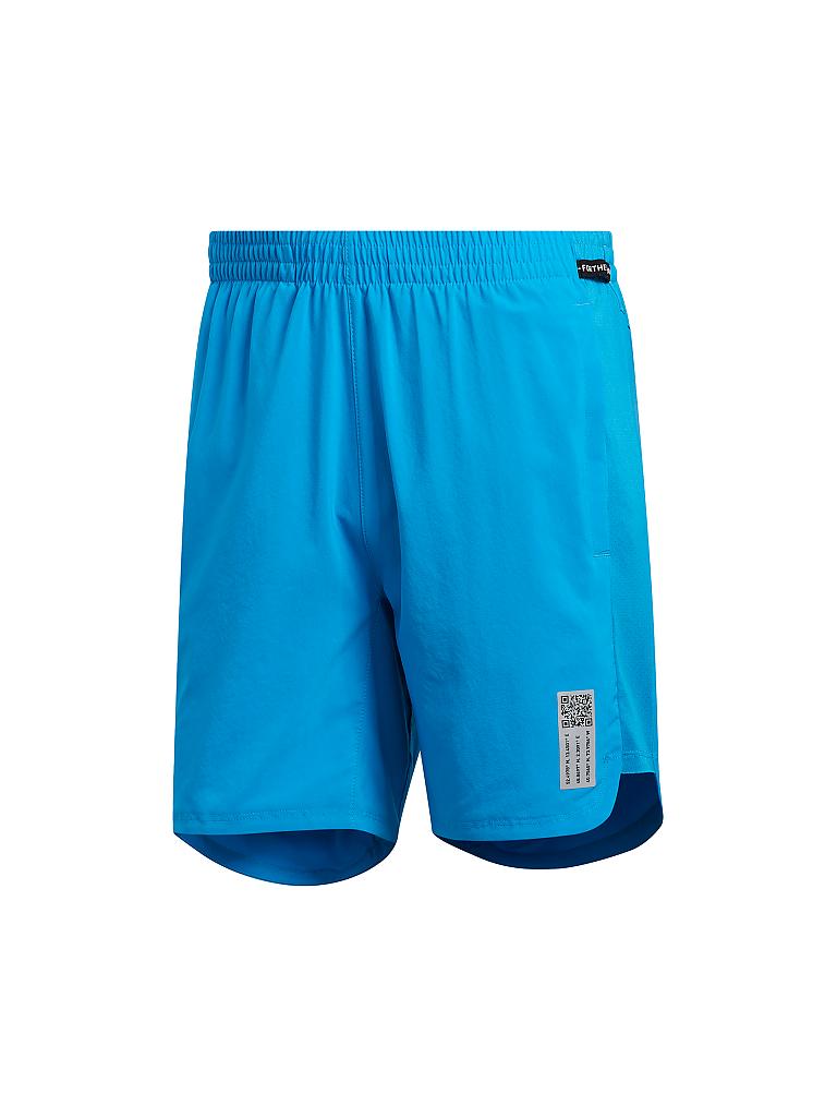 ADIDAS Herren Laufshort Saturday blau | S 7"