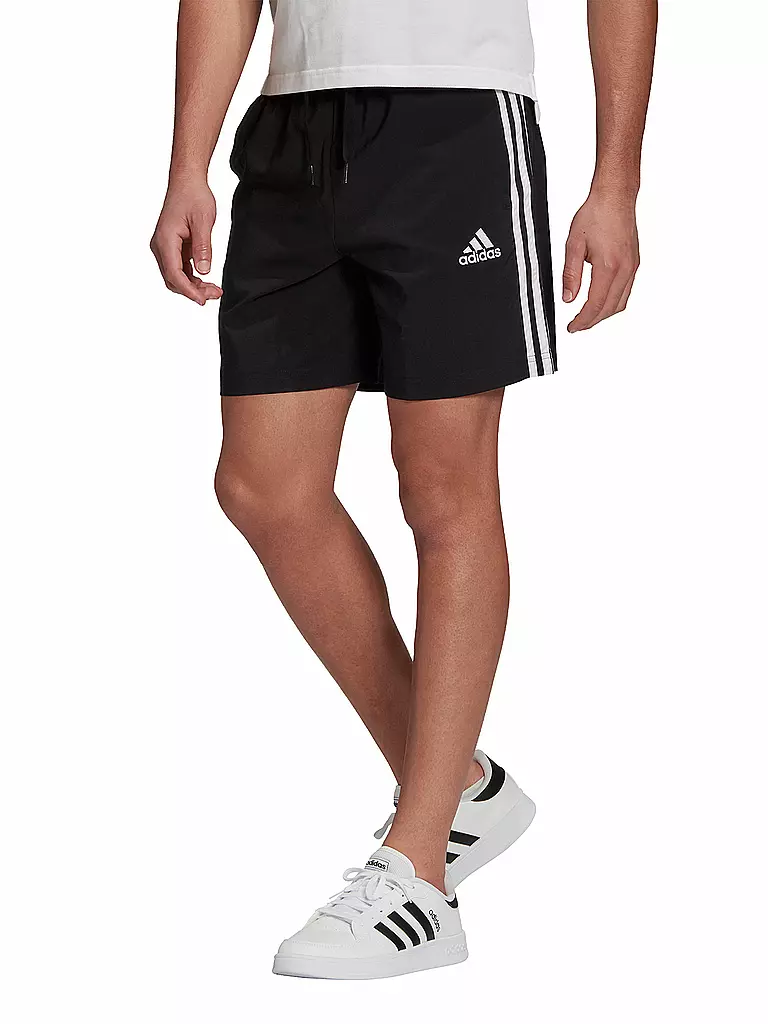 ADIDAS | Herren Short 3-Streifen Chelsea | schwarz