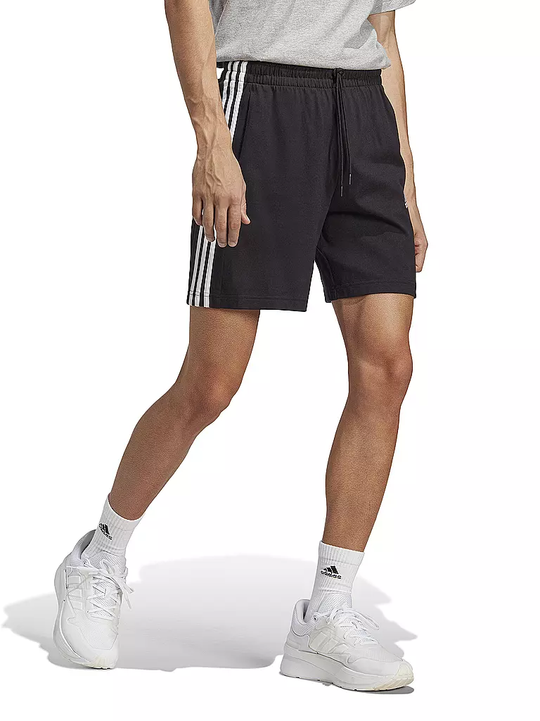 ADIDAS | Herren Short Essentials 3-Streifen | schwarz