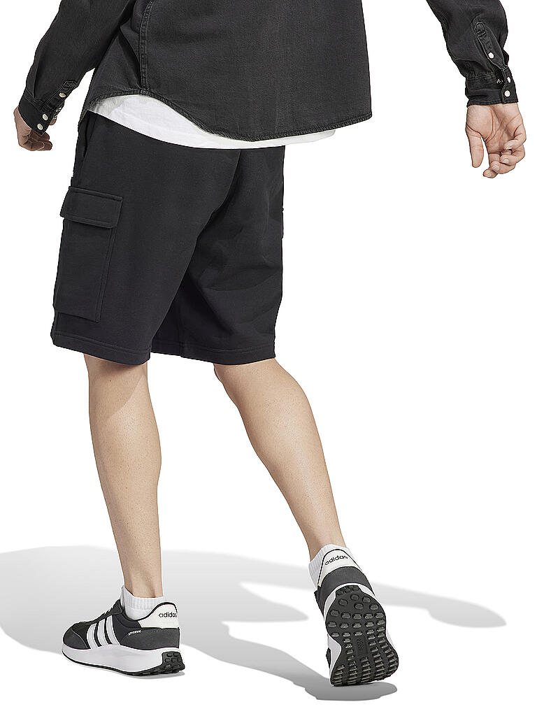 ADIDAS | Herren Short Essentials French Terry Cargo  | schwarz