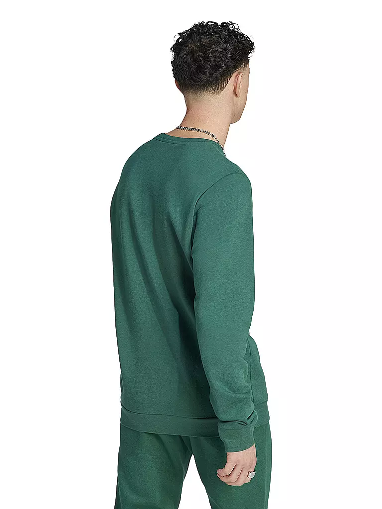 ADIDAS | Herren Sweater Essentials Fleece | dunkelgrün