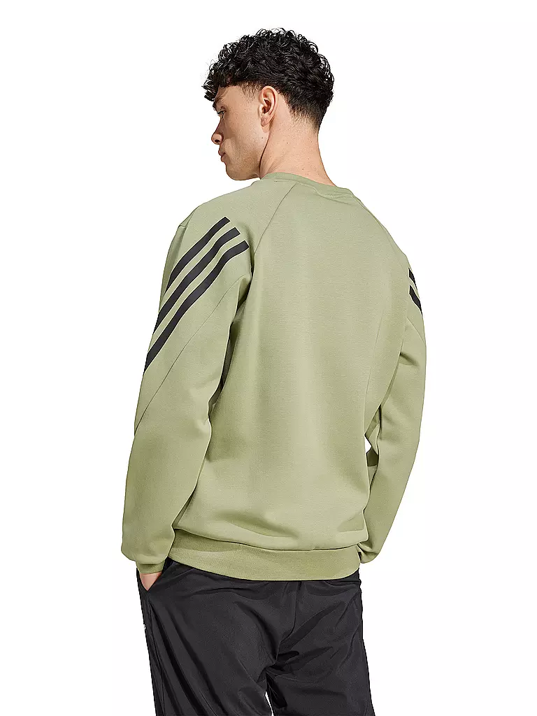 ADIDAS | Herren Sweater Future Icons 3-Streifen | olive