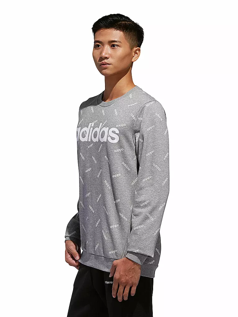 ADIDAS | Herren Sweater Graphic | grau