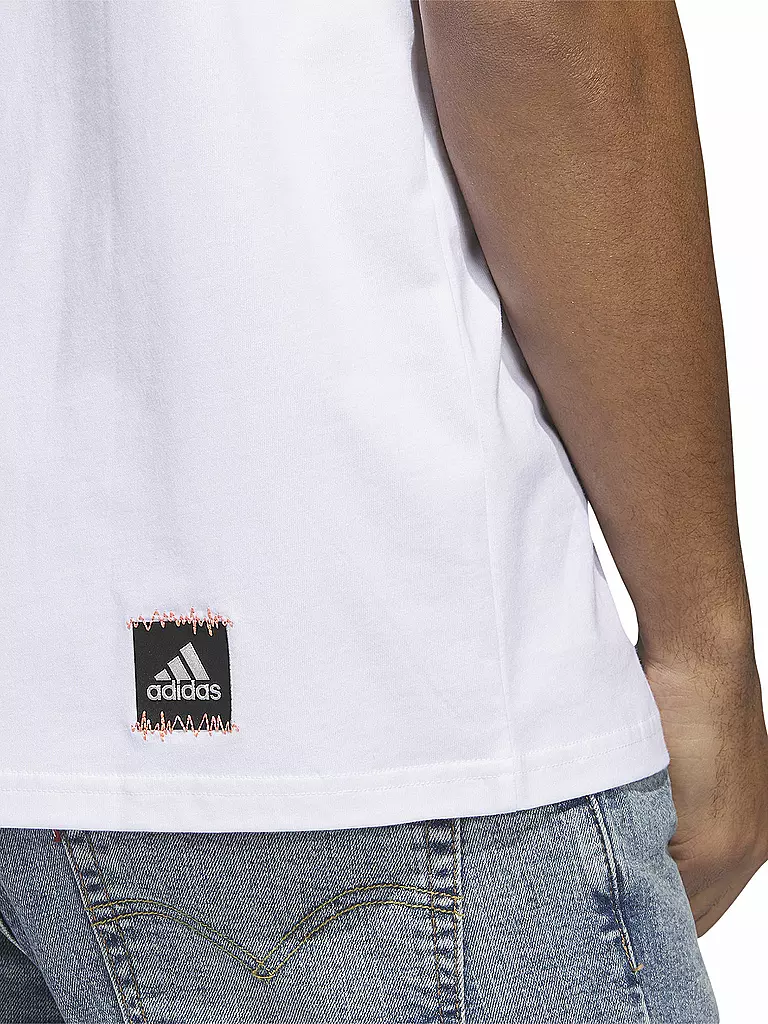 ADIDAS | Herren T-Shirt adidas Power Logo Graphic | weiss