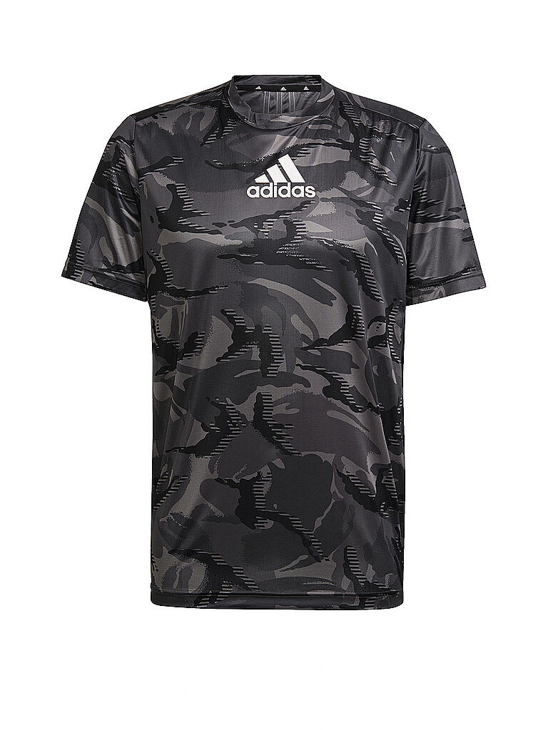 ADIDAS | Herren T-Shirt Aeroready Camo | grau