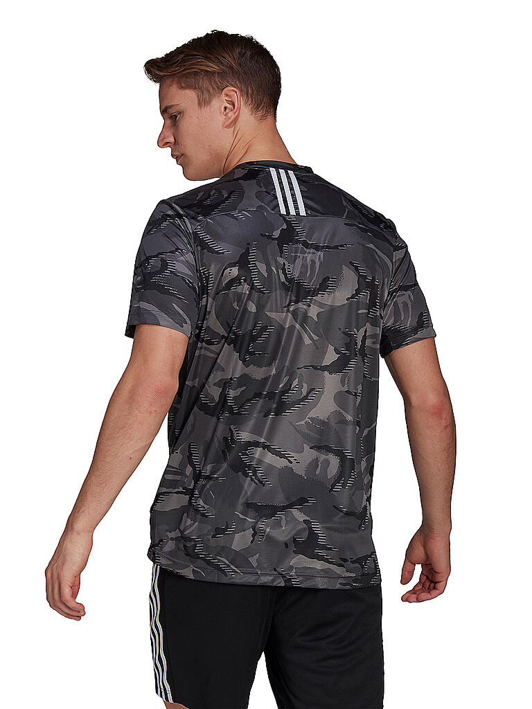 ADIDAS | Herren T-Shirt Aeroready Camo | grau