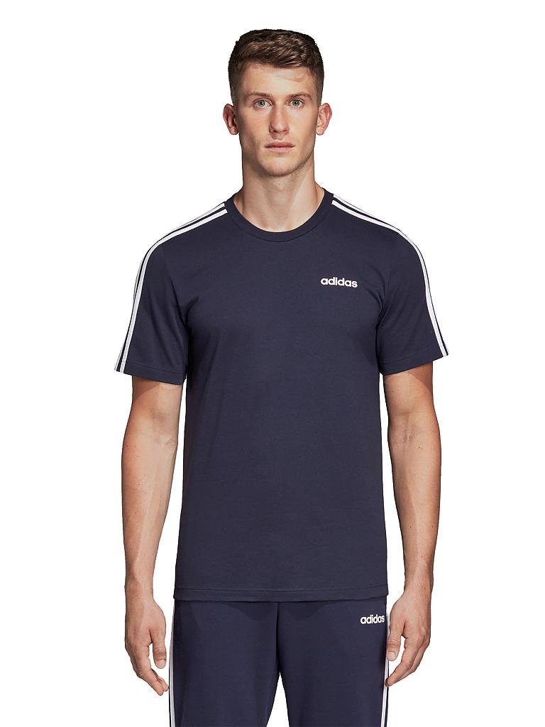 ADIDAS | Herren T-Shirt Essentials 3-Streifen | blau