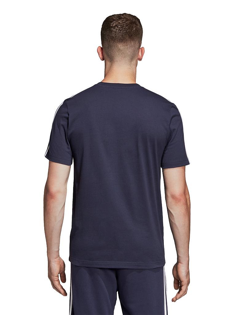 ADIDAS | Herren T-Shirt Essentials 3-Streifen | blau