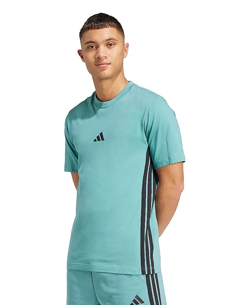 ADIDAS | Herren T-Shirt Essentials 3S | petrol