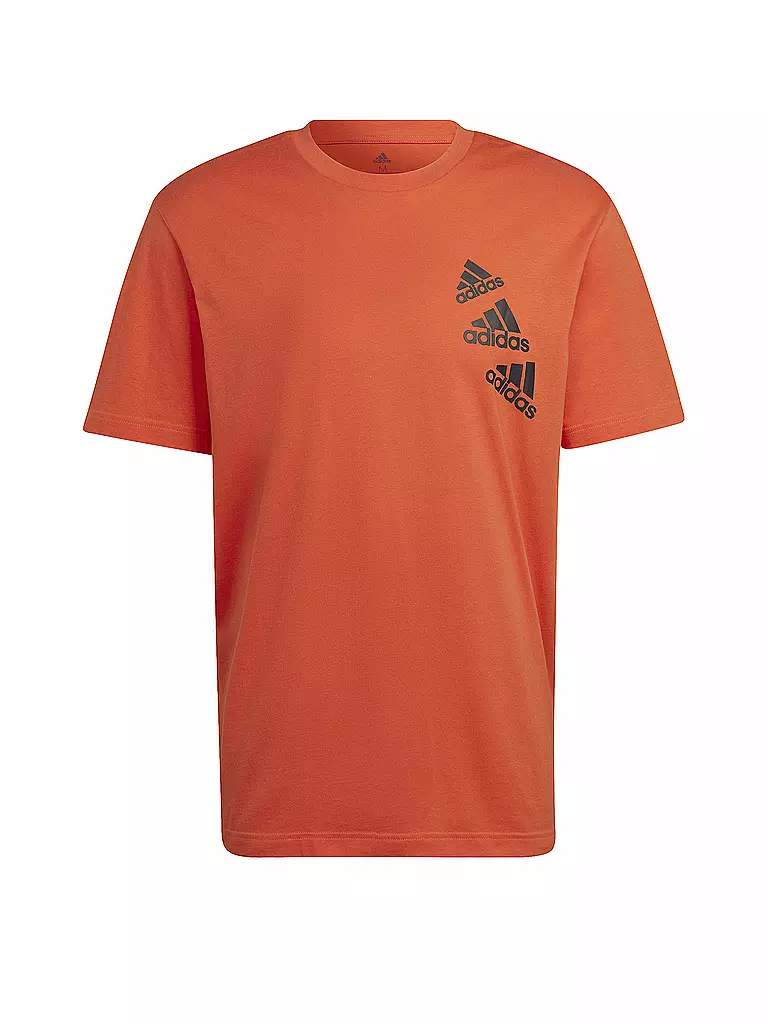 ADIDAS | Herren T-Shirt Essentials BrandLove | orange