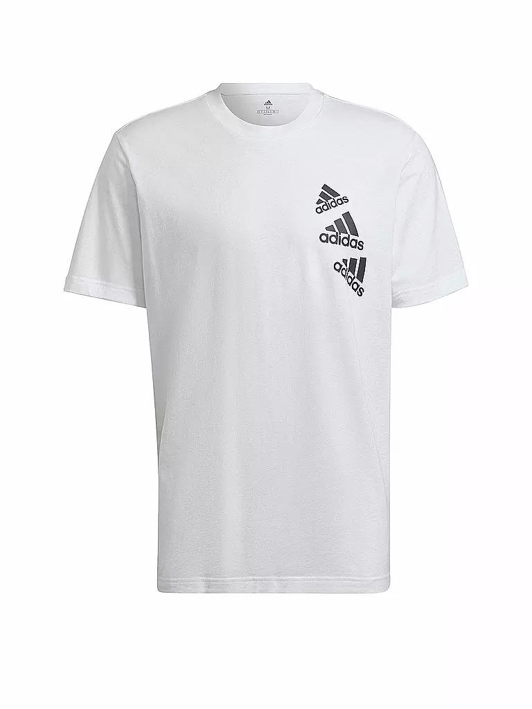 ADIDAS | Herren T-Shirt Essentials BrandLove | weiss