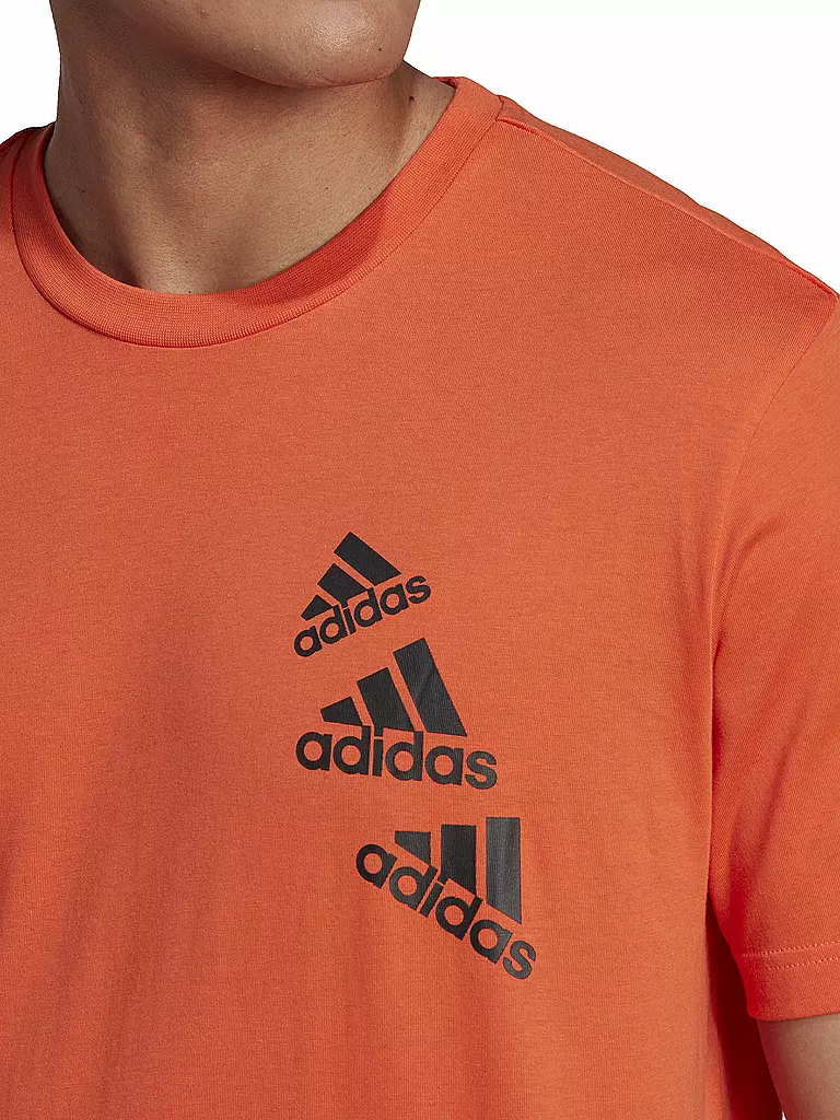 ADIDAS | Herren T-Shirt Essentials BrandLove | orange