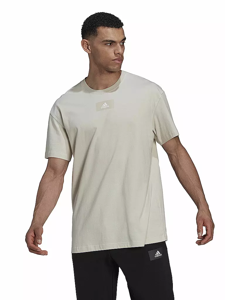 ADIDAS | Herren T-Shirt Essentials FeelVivid Drop Shoulder | beige