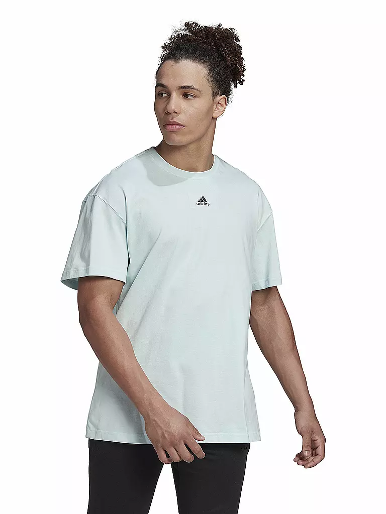 ADIDAS | Herren T-Shirt Essentials FeelVivid Drop Shoulder | hellblau