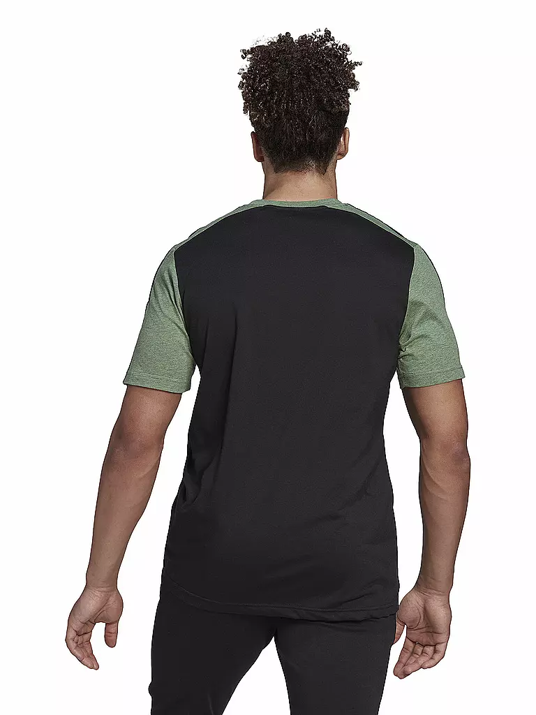 ADIDAS | Herren T-Shirt Essentials Mélange | schwarz
