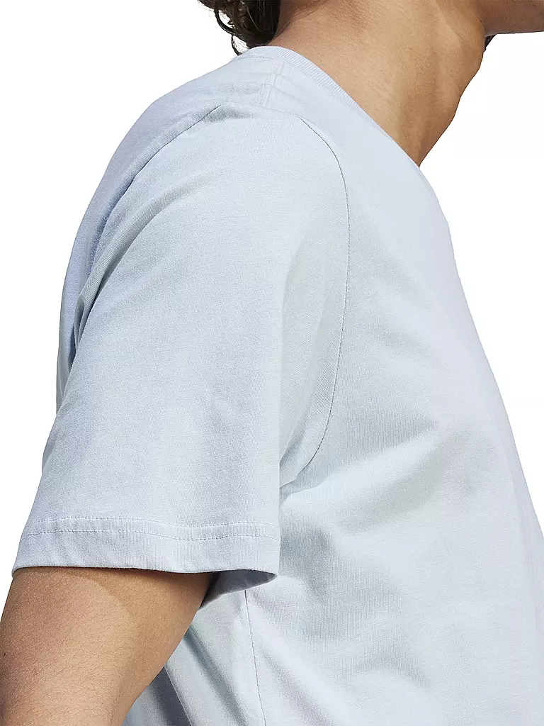 ADIDAS | Herren T-Shirt Essentials Single Jersey Embroidered Small Logo | hellgrün