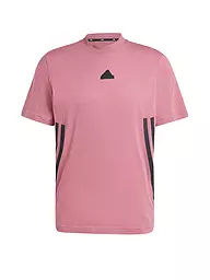 ADIDAS | Herren T-Shirt Future Icons 3-Streifen | rosa