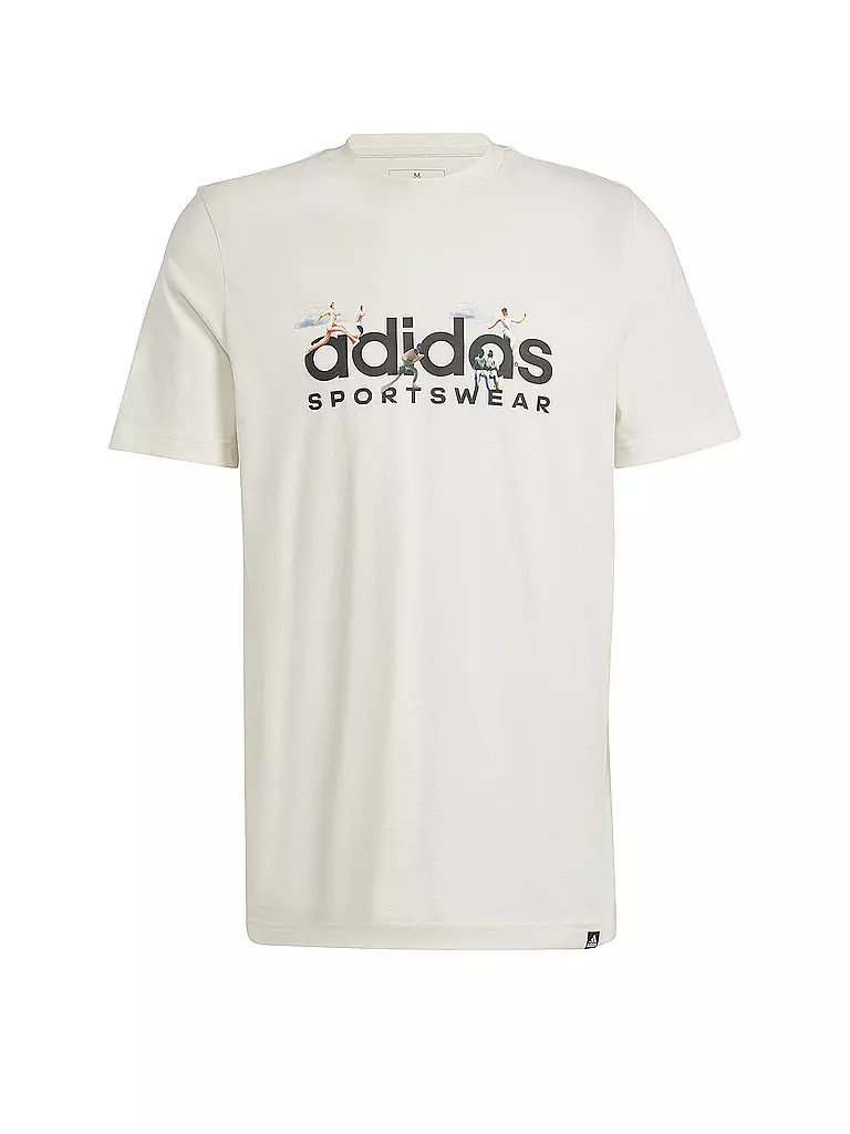 ADIDAS | Herren T-Shirt Landscape | weiss