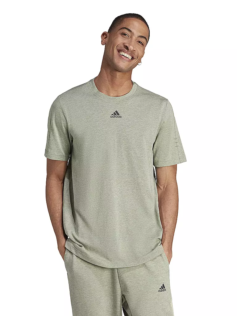 ADIDAS | Herren T-Shirt Melange | olive