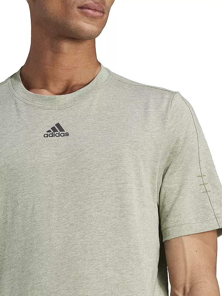 ADIDAS | Herren T-Shirt Melange | olive