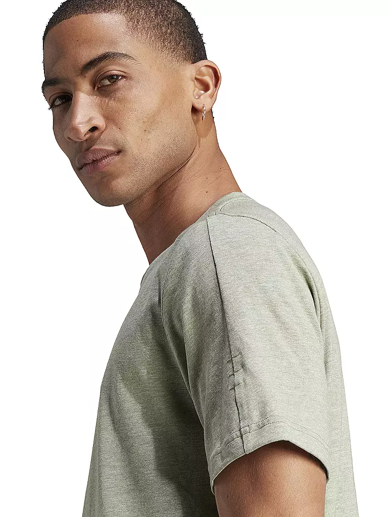 ADIDAS | Herren T-Shirt Melange | olive