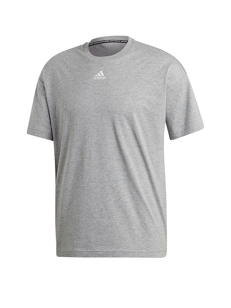 ADIDAS | Herren T-Shirt Must Haves 3-Streifen | grau