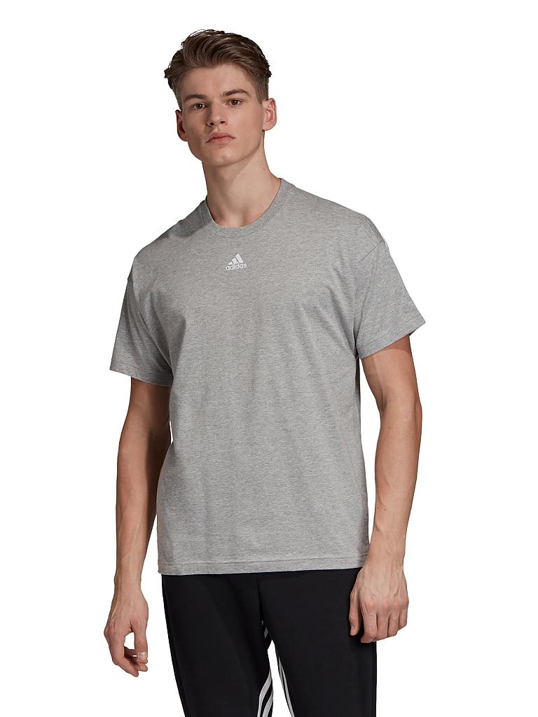 ADIDAS | Herren T-Shirt Must Haves 3-Streifen | grau