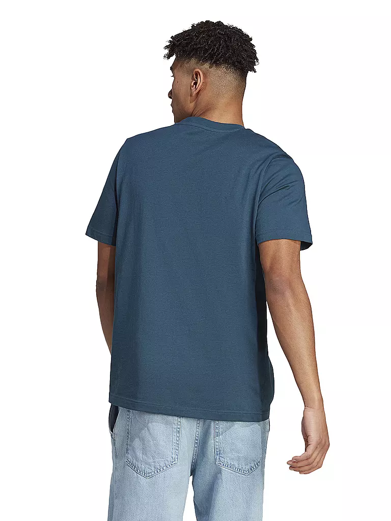 ADIDAS | Herren T-Shirt Mystic Linear | petrol